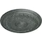Ekena Millwork Brunswick Ceiling Medallion (Fits Canopies up to 4 1/2"), 27"OD x 2 1/2"P, Athenian Green Crackle CM27BRAGC - alternate 2